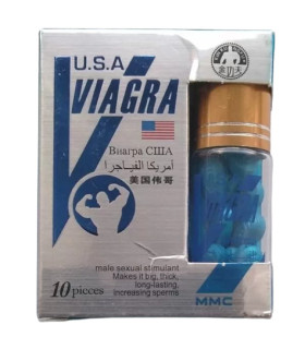Таблетки для потенции USA Viagra MMC, 10 шт. - No Taboo