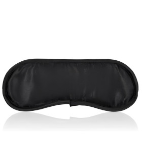 Маска на глаза, сатиновая, черная - No Taboo