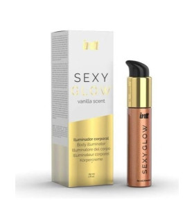 Крем-шиммер для тела Intt Sexy Glow, 60 мл, с ароматом ванили - No Taboo