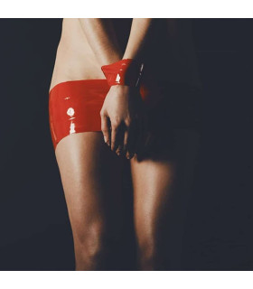 Лента бондажная статическая, красная, из ПВХ, UPKO, 16 метров - No Taboo