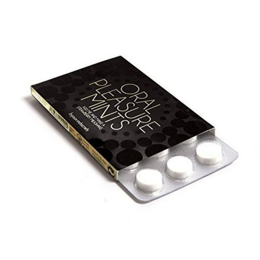 Мятные конфеты Bijoux Indiscrets для орального секса, 12 шт (203474), zoom