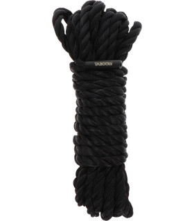 Бондажная веревка Taboom, черная, 5 м - No Taboo