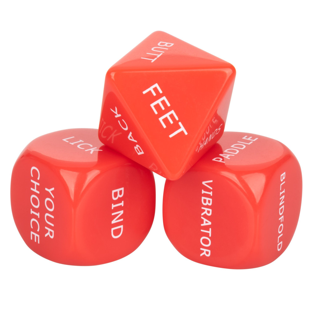 Еротична гра для двох California Exotic, 3 кубики (203860), zoom