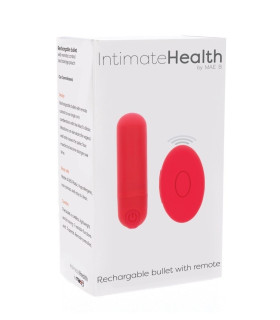 Вибропуля с пультом дистанционного управления Mae B, красная, 7.7 х 2.2 см - No Taboo