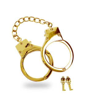 Наручники Taboom, металлические, золотые - No Taboo