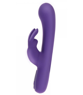 Вибратор-кролик Toy Joy, фиолетовый, 21.5 х 4 см - No Taboo