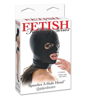 Маска с открытыми глазами и ртом Pipedream, черная - No Taboo