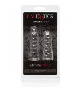 Насадки на палець California Exotic, рельєфні, 2 шт. - No Taboo