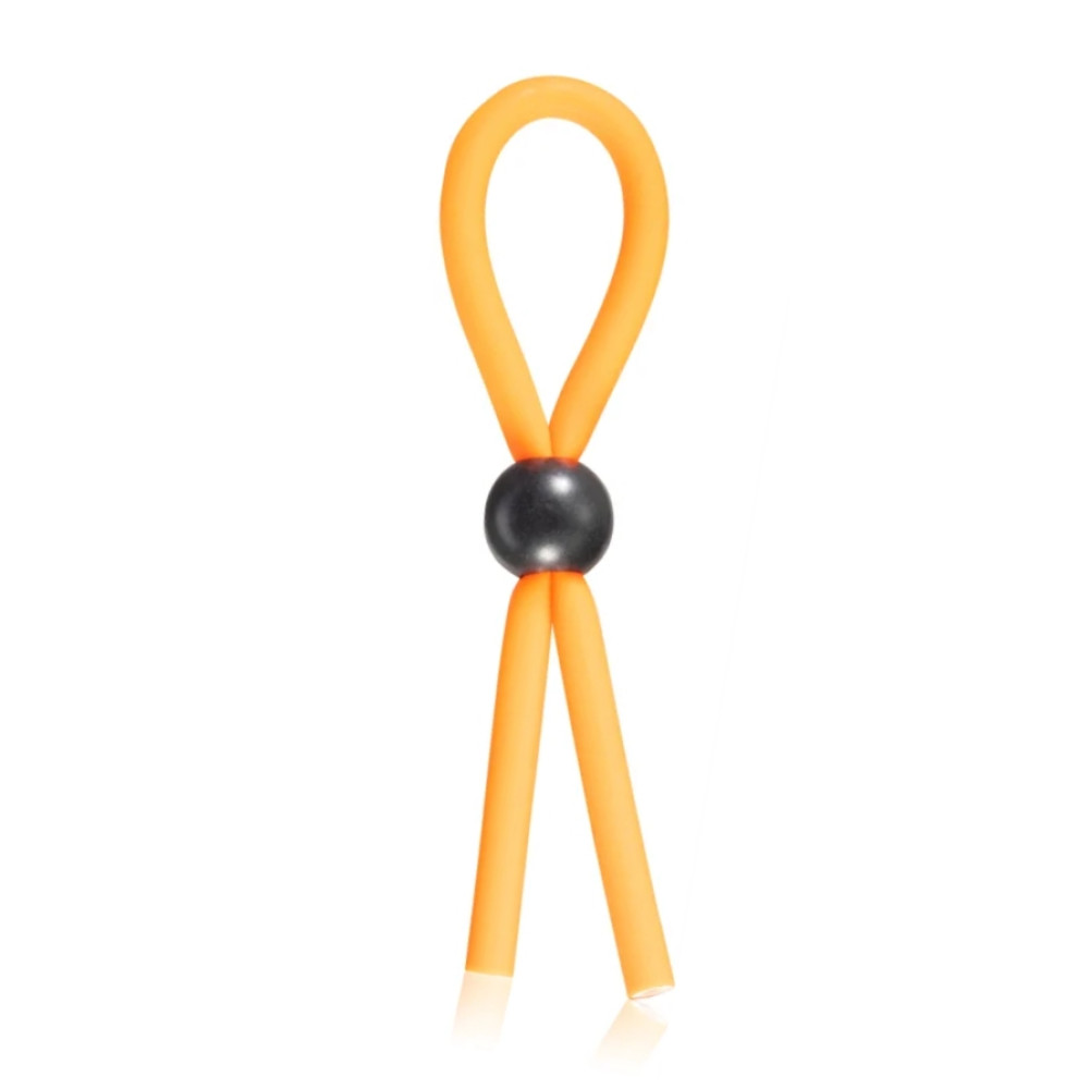 Ерекційне кільце-ласо California Exotic, оранжеве (203925), zoom