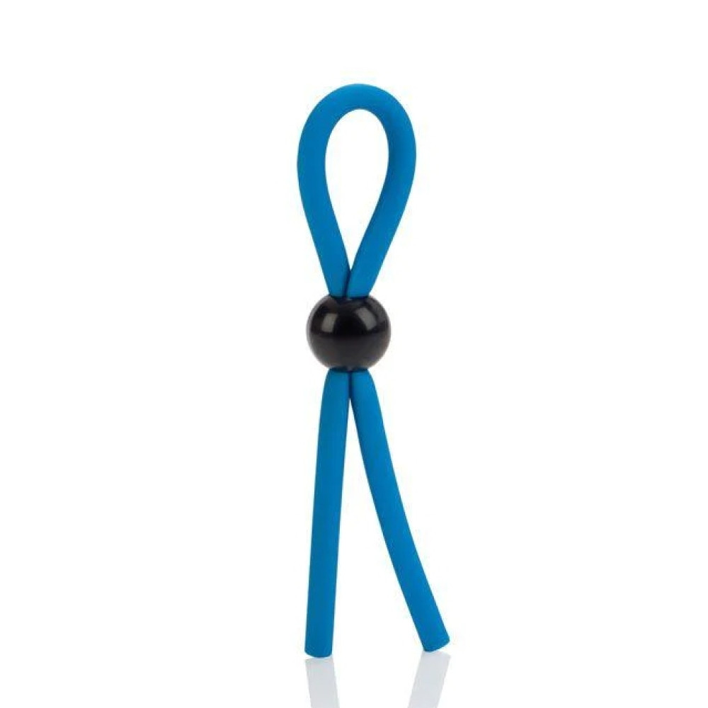 Ерекційне кільце-ласо California Exotic, синє (203926), zoom