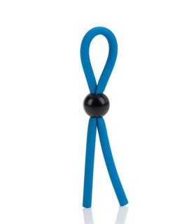 Ерекційне кільце-ласо California Exotic, синє - No Taboo