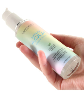 Лубрикант на водной основе Wicked Sensual Care с экстрактом оливы, 120 мл - No Taboo