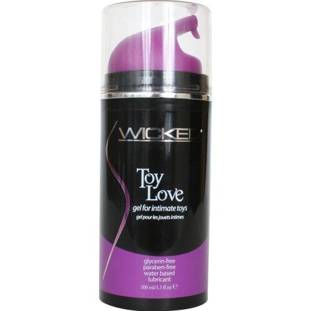Лубрикант для игрушек 100 мл Wicked, на водной основе (204061), zoom