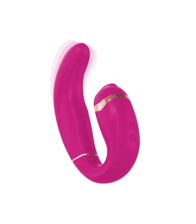 Стимулятор для клитора и точки G My.G от Adrien Lastic, розовый, 17.4 х 4.3 см - No Taboo