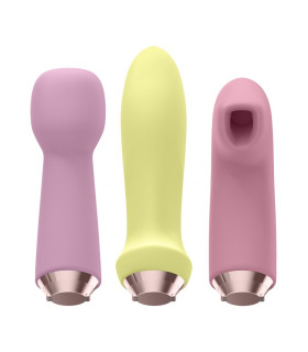 Набор вибраторов Satisfyer Marvelous Four разноцветный, 4 шт - No Taboo