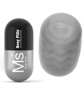 Мастурбатор нереалистичный Love to Love, серый, 11 х 4 см - No Taboo