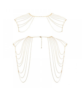 Цепочка на плечи Bijoux Indiscrets, золотистая - No Taboo