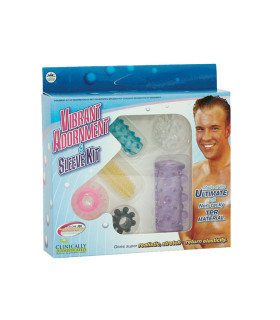 Набір ерекційних кілець та насадок на пеніс NMC, 6 шт. - No Taboo