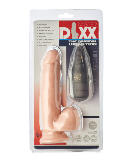 Вибратор реалистичный Dream Toys, на присоске, бежевый, 19 х 3.8 см - No Taboo