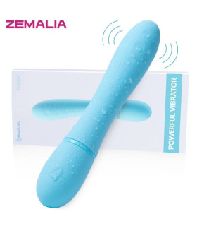 Вібратор для точки G Pippa Zemalia, блакитний, 20 х 3.5 см - No Taboo