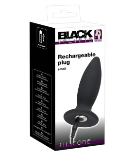 Анальная пробка S с вибрацией Orion, черная, 11 х 3.3 см - No Taboo