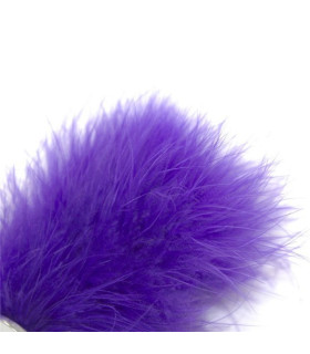 Анальная пробка с хвостом Toyz4lovers, фиолетовая, 6 х 2.5 см - No Taboo