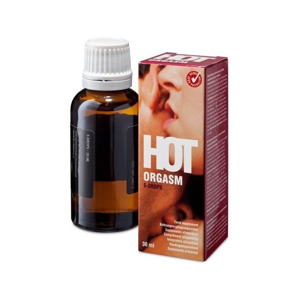 Капельки для разогрева для пары Hot Orgasm Cobeco, 30 мл (206686), zoom