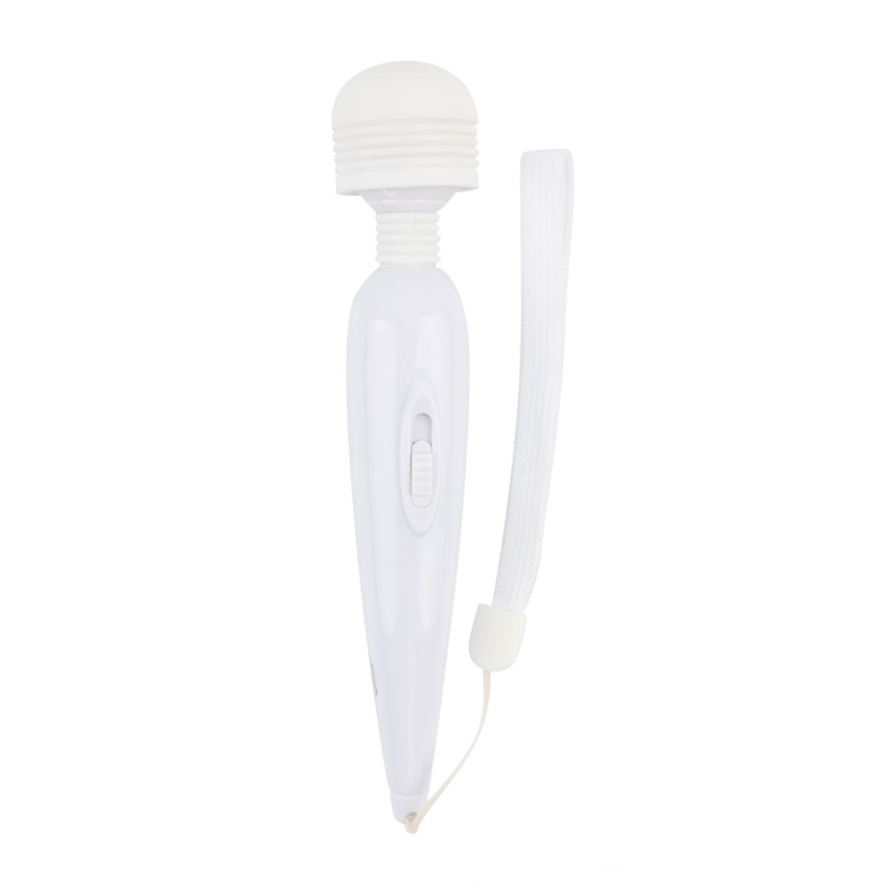 Вібромасажер міні M-mello Chisa, білий, 14.8 х 2.7 см (44328), zoom