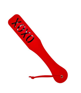 Паддл з написом XOXO, червоний, 31.5 см - No Taboo