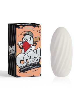 Мастурбатор нереалистичный яйцо Chisa Cozy Alfa, белый, 10.6 х 5.5 см - No Taboo