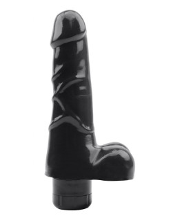 Вибратор реалистичный Chisa Rubicon, черный, 19 х 4 см - No Taboo