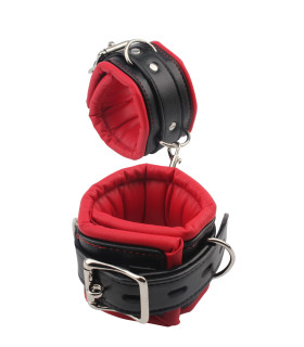 Наручники с мягкой подкладкой Chisa Behave, красно-черные - No Taboo