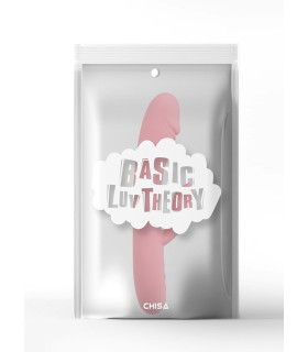 Вібратор-кролик Chisa Basic Luv Theory, рожевий, 20 х 2 см - No Taboo