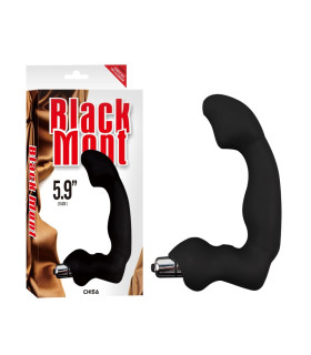 Массажер простаты Chisa Black Mont, черный, 17 х 3.8 см - No Taboo
