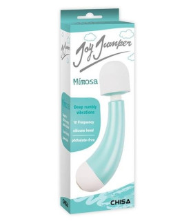 Вібромасажер компактний Chisa, блакитний, 14 х 3.5 см - No Taboo