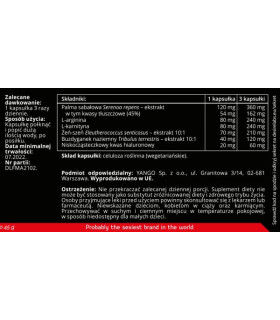 Биологически активная добавка для повышения потенции Desire Labs Phallus Max, 90 капсул - No Taboo