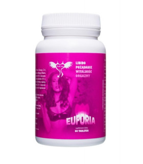 Биологически активная добавка для повышения либидо у женщин Euforia, 60 капсул - No Taboo
