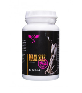 Биологически активная добавка для увеличения полового члена Maxi Size, 60 таблеток - No Taboo