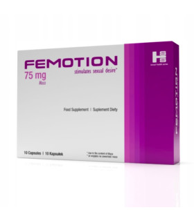 Биологически активная добавка для повышения либидо у женщин Femotion, 10 капсул - No Taboo