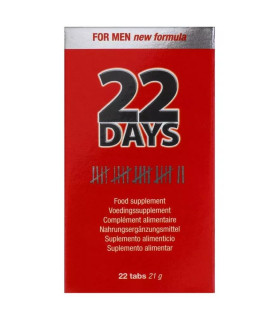 Биологически активная добавка для увеличения пениса и повышения либидо Cobeco 22 Days Penis Extension, 22 таблетки - No Taboo