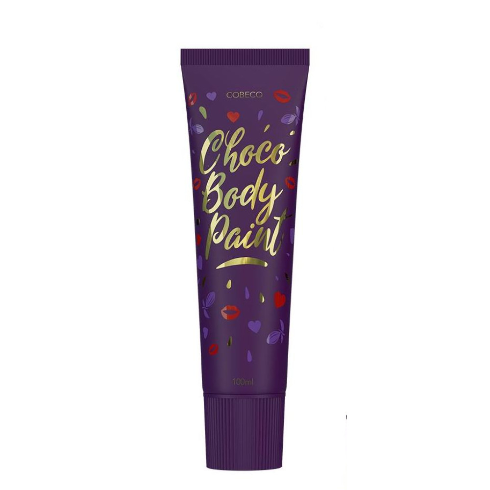 Съедобная краска для тела Cobeco Bodypaint, со вкусом шоколада, 100 мл (206721), zoom