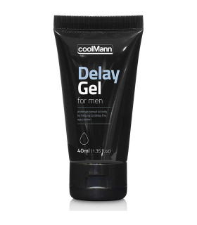 Гель пролонгатор Cobeco CoolMann Delay, охлаждающий, 40 мл - No Taboo