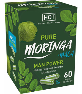 Капсулы для повышения потенции HOT Premium Moringa мужские, 60 шт - No Taboo