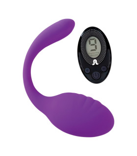 Виброяйцо с дистанционным пультом управления Smart Dream II Adrien Lastic, силиконовое, фиолетовое, 10.5 х 3.5 см - No Taboo