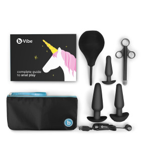 Набір анальних іграшок anal training kit & education B-Vibe, 7 предметів - No Taboo