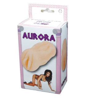 Мастурбатор реалистичный Aurora, бежевый, 13 х 7 см - No Taboo
