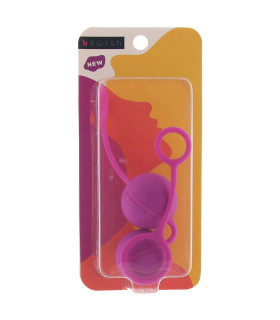 Вагінальні кульки B Swish bfit Classic, фіолетові, 3.5 см - No Taboo