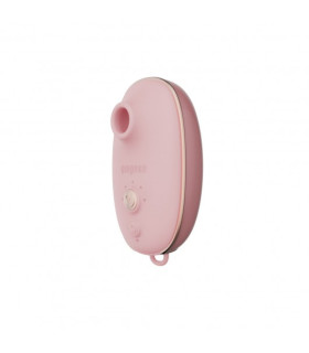 Вакуумный стимулятор клитора Qingnan No.0, силиконовый, розовый - No Taboo