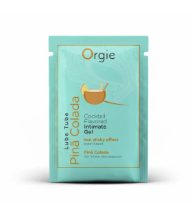 Пробник съедобного лубриканта Orgie Lube Tube со вкусом Пина Колада, 2 мл