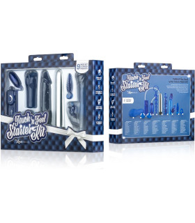 Набор секс-игрушек Loveboxxx, синие, 9 игрушек - No Taboo